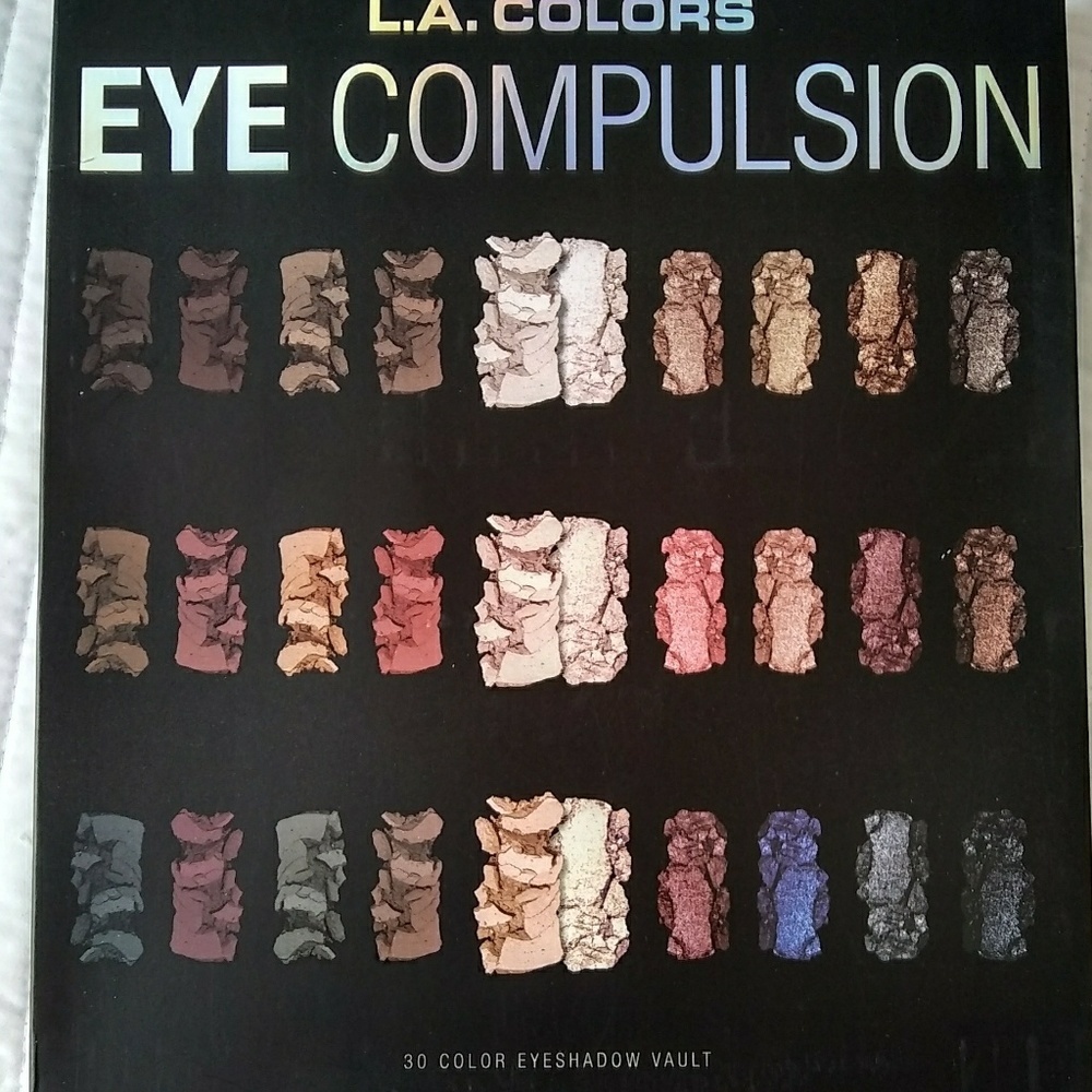 LAST ONES!! L.A. Colors 30 Color Eye Compulsion Eyeshadow
